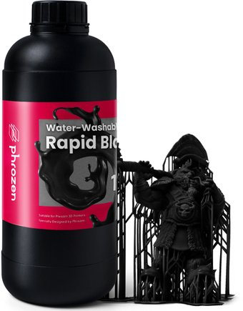 Фотополимер Phrozen Water-Washable Rapid Black 1000 г - 1/1