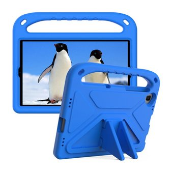 Чехол для планшета KST Детский для Lenovo Tab M10 FHD Plus 2nd Gen (синий с ручкой и подставкой) - 1/1