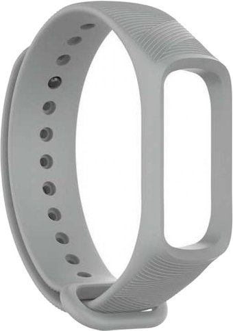 Ремешок Rumi силиконовый для Samsung Galaxy Fit e (серый) - 1/1
