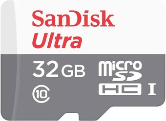 Карта памяти SanDisk Ultra microSDHC SDSQUNR-032G-GN3MN 32GB - 1/1