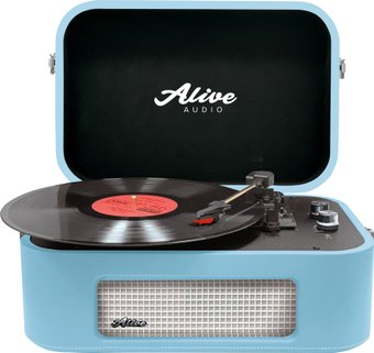 Виниловый проигрыватель Alive Audio Stories (бирюзовый) - 1/1