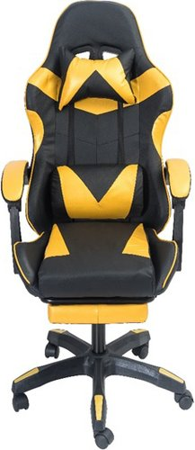 Игровое (геймерское) кресло AR GAMING AR 006 (черный/желтый) - 1/1