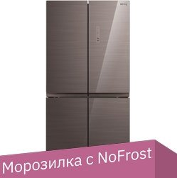 Четырёхдверный холодильник Korting KNFM 81787 GM - 1/1