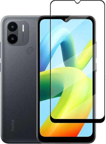 Защитное стекло KST FG для Xiaomi Redmi A1+ 2022 (черный) - 1/1