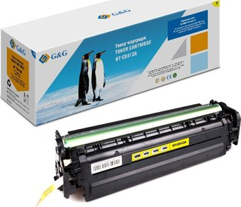 Картридж G&G NT-CE412A (аналог HP CE412A) - 1/1