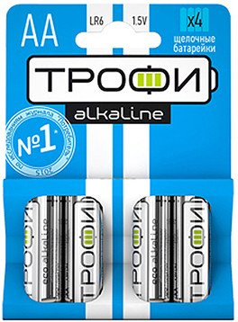Батарейка Трофи LR6-4BL Ultra Б0015138 4 шт - 1/1
