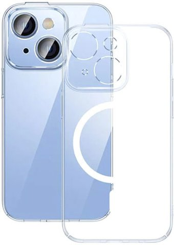 Чехол для телефона Baseus Crystal Series Magnetic Case для iPhone 14 Plus (прозрачный) - 1/1