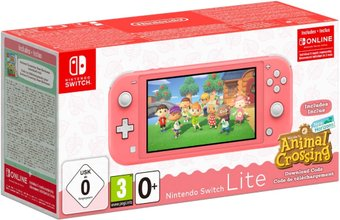 Игровая приставка Nintendo Switch Lite + Animal Crossing: New Horizons + 3 мес. NSO - 1/1