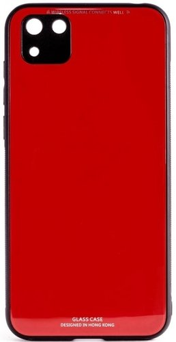 Чехол для телефона Case Glassy для Huawei Y5p/Honor 9S (красный) - 1/1