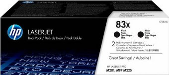 Картридж HP 83x CF283XD - 1/1