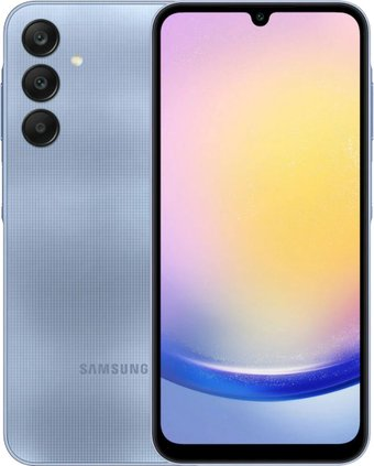 Смартфон Samsung Galaxy A25 8GB/128GB (синий, без Samsung Pay) - 1/1