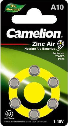 Батарейка Camelion ZA10 BL6 6 шт - 1/1