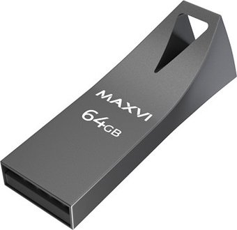 USB Flash Maxvi MK2 64GB (темно-серый) - 1/1
