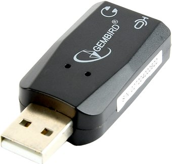 USB аудиоадаптер Gembird SC-USB2.0-01 - 1/1