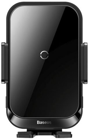 Держатель для смартфона Baseus Halo Electric Wireless Charging Car Mount 15W SUDD000001 (черный) - 1/1