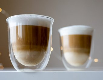 Набор стаканов DeLonghi Cappuccino DLSC311 (2 шт) - 1/1