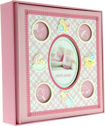 Фотоальбом Gedeon KD46200 WB Baby19 (розовый) - 1/1