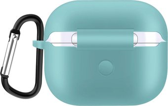 Чехол Sundays для AirPods 3 с карабином (голубой) - 1/1