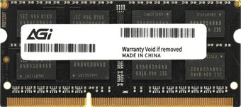 Оперативная память AGI SD128 4ГБ DDR3 SODIMM 1600 МГц AGI160004SD128 - 1/1