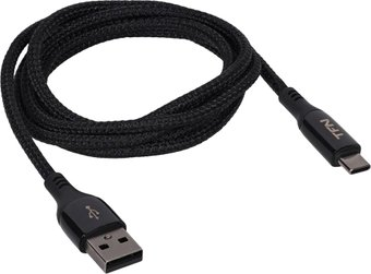 Кабель TFN USB Type-A - USB Type-C TFN-C-BLZ-AC1M-BK (1.2 м, черный) - 1/1
