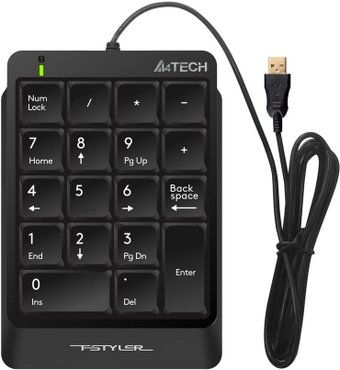 Цифровой блок A4Tech FK13P (черный) - 1/1