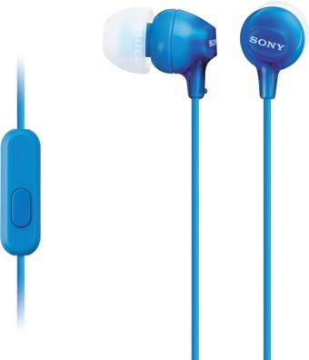 Наушники Sony MDR-EX15AP (синий) - 1/1
