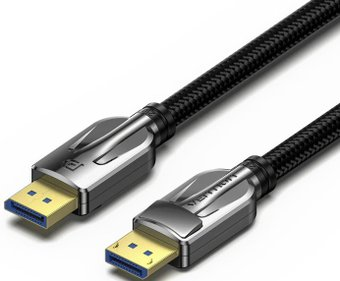 Кабель Vention HGABF DisplayPort - DisplayPort (1 м, черный) - 1/1