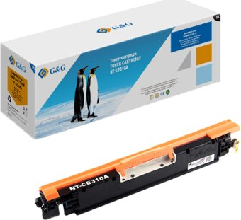 Картридж G&G NT-CE310A (аналог HP CE310A Black) - 1/1