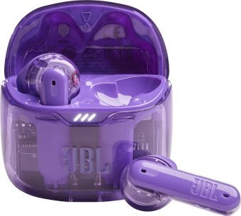 Наушники JBL Tune Flex Ghost (фиолетовый, китайская версия) - 1/1