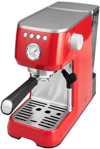 Рожковая кофеварка Solis Barista Perfetta Plus (красный) - 1/1