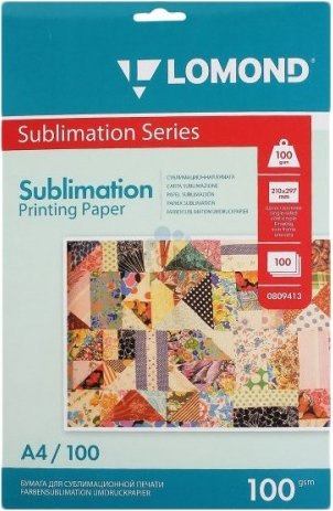 Фотобумага Lomond сублимационная А4 100 г/м2 100л (0809413) - 1/1