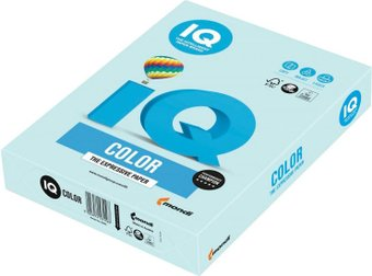 Офисная бумага IQ Color BL29 A4 (светло-голубой, 80 г/м2, 500 л) - 1/1