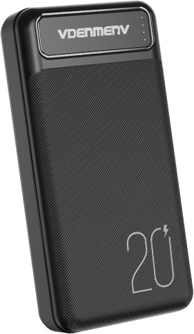 Внешний аккумулятор VDENMENV DP10 20000mAh (черный) - 1/1