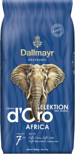Кофе Dallmayr Crema d'Oro Selektion Des Jahres Africa зерновой 1 кг - 1/1