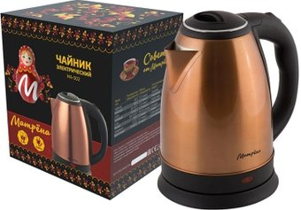 Электрический чайник Матрена MA-002 (стальной/медный) - 1/1