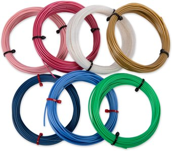 Набор пластика Поделкин Робокрафтика для RBC-PLA-01 (7 шт, № 01 матовый с блестками) - 1/1