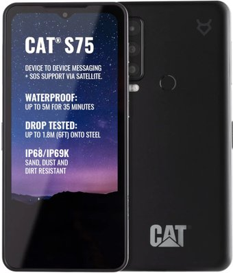 Смартфон Caterpillar Cat S75 6GB/128GB (черный) - 1/1