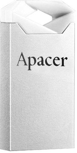 USB Flash Apacer AH111 64GB (белый/серебристый) - 1/1
