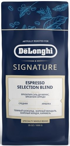 Кофе DeLonghi Signature Espresso Blend зерновой 1 кг - 1/1