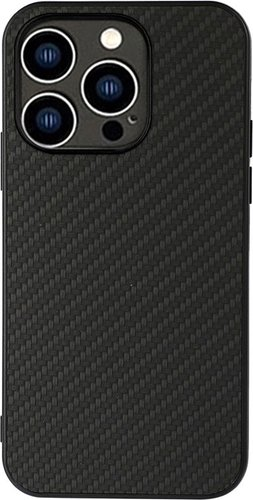 Чехол для телефона G-Case для iPhone 14 Pro Max (черная кожа) - 1/1