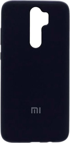 Чехол для телефона EXPERTS Soft-Touch для Xiaomi Redmi 9 с LOGO (темно-синий) - 1/1