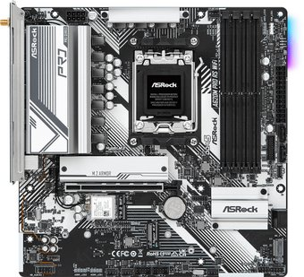 Материнская плата ASRock A620M Pro RS WiFi - 1/1
