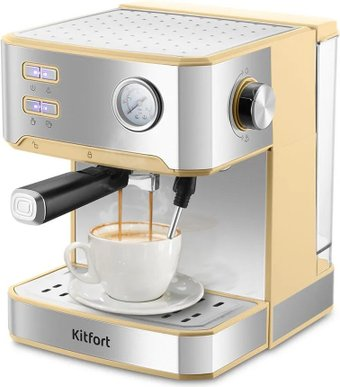 Рожковая кофеварка Kitfort KT-7443 - 1/1