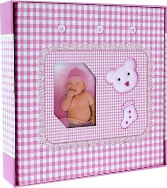 Фотоальбом Gedeon KD46200 WB Baby11 (розовый) - 1/1