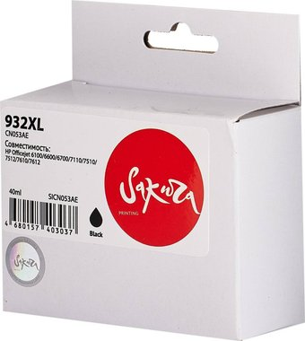 Картридж Sakura Printing SICN053AE (аналог HP 932XL Black) - 1/1