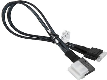 Кабель Supermicro Slimline SAS x8 to 2x OCuLink (x4) 36 см - 1/1