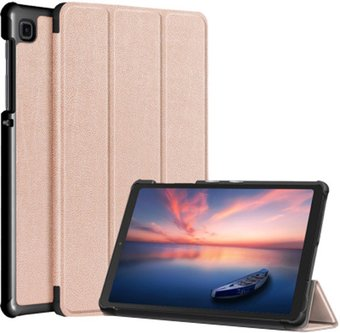 Чехол для планшета JFK Smart Case для Samsung A7 10.4" T500/T505 (розово-золотой) - 1/1