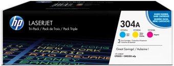 Картридж HP 304A 3-pack (CF372AM) - 1/1