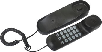 Проводной телефон Ritmix RT-002 (черный) - 1/1