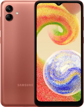 Смартфон Samsung Galaxy A04 SM-A045F/DS 4GB/64GB (медный) - 1/1